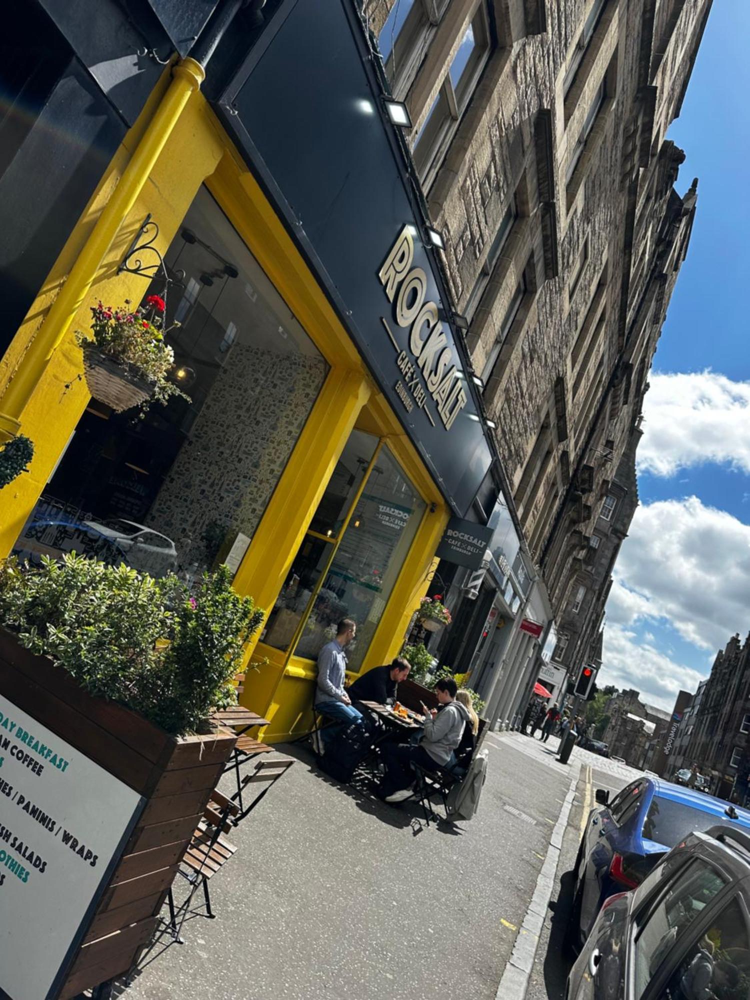 Old House In Central Of Old Town Edinburgh Luaran gambar